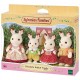 Famille lapin chocolat sylvanian families-lilojouets-morbihan-bretagne