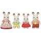 Famille lapin chocolat sylvanian families-lilojouets-morbihan-bretagne