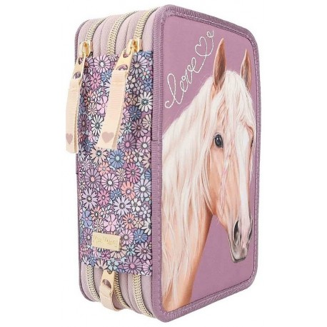 TROUSSE CHEVAL MISS MELODY COMPLETE 3 COMPARTIMENTS-LiloJouets-Morbihan-Bretagne