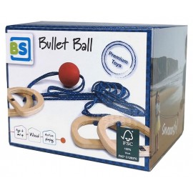 JEU BULLET BALL BOING CORDE 2M ET POIGNEES BOIS