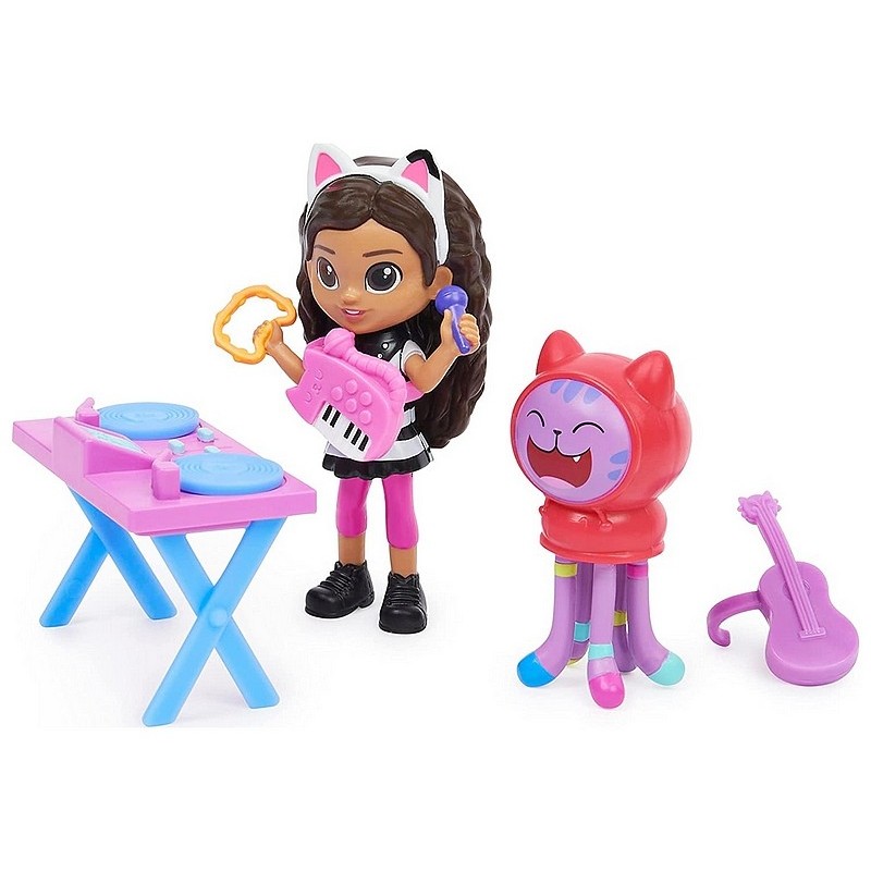 Pack figurines animes gabby et la maison magique asst cat tivity 