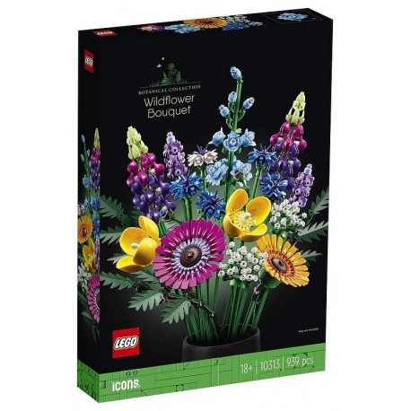 10313 BOUQUET DE FLEURS SAUVAGES LEGO CREATOR EXPERT-LiloJouets-Morbihan-Bretagne