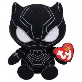 PELUCHE 15CM MARVEL BLACK PANTHER BEANIE BABIES SMALL