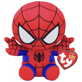 PELUCHE 15CM MARVEL SPIDERMAN BEANIE BABIES SMALL