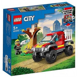 60393 SAUVETAGE EN TOUT-TERRAIN DES POMPIERS LEGO CITY-LiloJouets-Morbihan-Bretagne