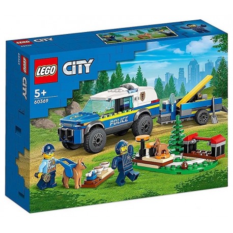 60369 DRESSAGE DES CHIENS POLICIERS LEGO CITY-LiloJouets-Morbihan-Bretagne