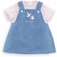 Bb30 robe mariniere vetements poupon 30cm-lilojouets-morbihan-bretagne