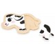 Pack 4 puzzles bois evolutifs animaux de la ferme 2 a 5 pieces-lilojouets-morbihan-bretagne