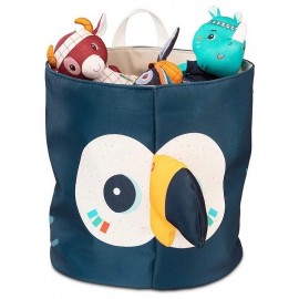 BAC DE RANGEMENT SAC TISSU 31X35CM PABLO LE TOUCAN-LiloJouets-Morbihan-Bretagne