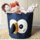 Bac de rangement sac tissu 31x35cm pablo le toucan-lilojouets-morbihan-bretagne