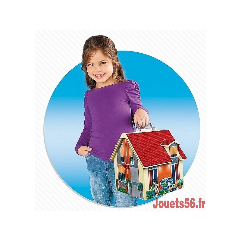 Playmobil - Playmobil 5167 Maison Transportable - Playmobil - Rue