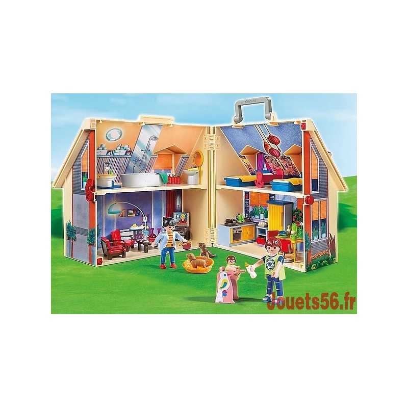 5167 maison transportable playmobil 