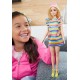 Barbie fashionista robe arc-en-ciel poupee 30cm-lilojouets-morbihan-bretagne