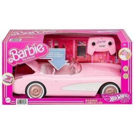 VOITURE BARBIE CORVETTE RADIOCOM. 2.4GHZ HOT WHEELS-LiloJouets-Morbihan-Bretagne