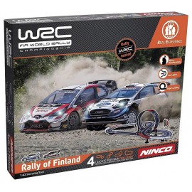 CIRCUIT ELECTRIQUE 5M WRC RALLYE DE FINLANDE AVEC 2 VOITURES 1.43E-LiloJouets-Morbihan-Bretagne