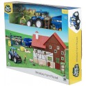 COFFRET FERME 1.32E AVEC TRACTEUR ET FIGURINES
