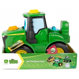 TRACTEUR JOHNNY CLE INTERACTIVE JOHN DEERE SONS ET LUMIERES