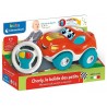 VOITURE RADIOCOM CHARLY LE BOLIDE DES PETITS INTERACTIF BABY CLEMENTONI-LiloJouets-Morbihan-Bretagne