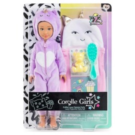 COFFRET POUPEE 28CM LUNA PYJAMA PARTY AVEC ACCESSOIRES COROLLE GIRLS-LiloJouets-Morbihan-Bretagne