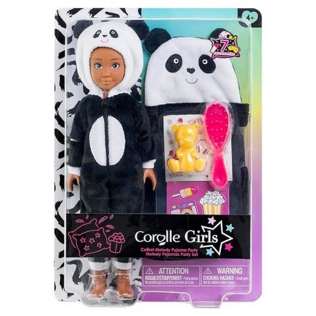 COFFRET POUPEE 28CM MELODY PYJAMA PARTY AVEC ACCESSOIRES COROLLE GIRLS-LiloJouets-Morbihan-Bretagne