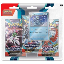 PACK 3 BOOSTERS POKEMON EV04 FAILLE PARADOXE ASST-LiloJouets-Morbihan-Bretagne