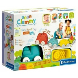 COFFRET TRAIN SENSORIEL 12 PIECES BABY SOFT CLEMMY