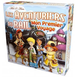 JEU LES AVENTURIERS DU RAIL MON PREMIER VOYAGE EUROPE-LiloJouets-Morbihan-Bretagne