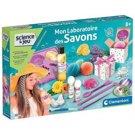 COFFRET MON LABORATOIRE DES SAVONS SCIENCE ET JEU-LiloJouets-Morbihan-Bretagne