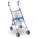 POUSSETTE CANNE BLEUE POUR POUPONS 36-42CM