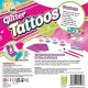 Coffret tatouages paillettes 28 pochoirs fab-lab tatoos-lilojouets-morbihan-bretagne