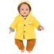 Bb36 cire de pluie jaune reversible bords de loire pour poupon 36cm-lilojouets-morbihan-bretagne