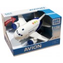 AVION A FRICTION SONS ET LUMIERES 19CM