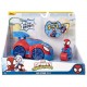 Voiture a fonction marvel spidey web strike 2en1-lilojouets-morbihan-bretagne