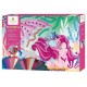 Grand coffret mosaiques sirenes stick'n fun 5 tableaux 34x24cm 2000 pieces-lilojouets-morbihan-bretagne