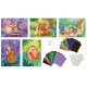 Grand coffret mosaiques animaux fanfare stick'n fun 5 tableaux 34x24cm 2000 pces-lilojouets-morbihan-bretagne