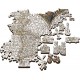 Puzzle bois carte mappemonde ancienne 1000 pieces pieces uniques-lilojouets-morbihan-bretagne