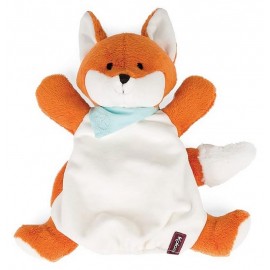 DOUDOU MARIONNETTE RENARD PAPRIKA-LiloJouets-Morbihan-Bretagne