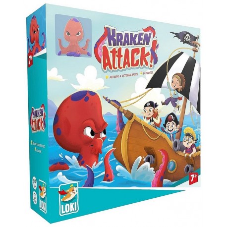 JEU KRAKEN ATTACK - JEU COOPERATIF-LiloJouets-Morbihan-Bretagne