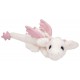 Peluche dragon blanc love 50cm-lilojouets-morbihan-bretagne