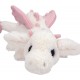 Peluche dragon blanc love 50cm-lilojouets-morbihan-bretagne