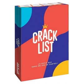 JEU CRACK LIST - LE PETIT BAC DANS UN JEU DE CARTES-LiloJouets-Morbihan-Bretagne