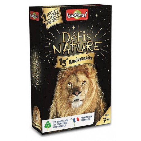 CARTES ANIMAUX DEFIS NATURE EDITION 15EME ANNIVERSAIRE-LiloJouets-Morbihan-Bretagne