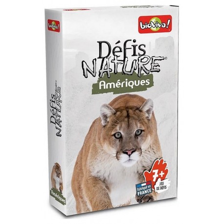 CARTES ANIMAUX DES AMERIQUES DEFIS NATURE-LiloJouets-Morbihan-Bretagne