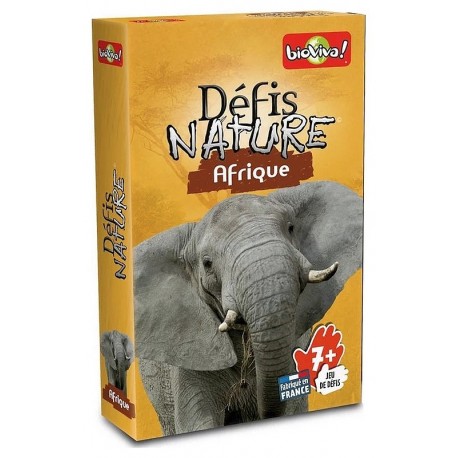 CARTES ANIMAUX D'AFRIQUE DEFIS NATURE-LiloJouets-Morbihan-Bretagne