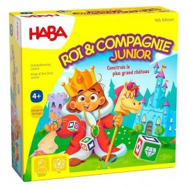 JEU ROI ET COMPAGNIE JUNIOR - CONSTRUIS LE PLUS GRAND CHATEAU-LiloJouets-Morbihan-Bretagne