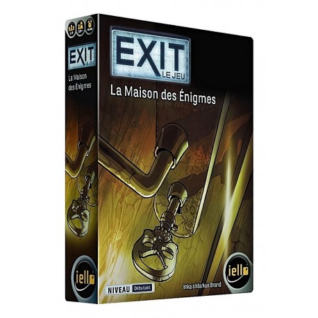 JEU EXIT LA MAISON DES ENIGMES - ESCAPE ROOM NIVEAU DEBUTANT-LiloJouets-Morbihan-Bretagne