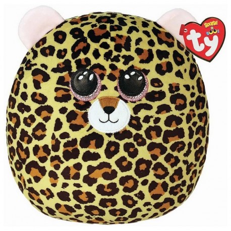 COUSSIN 40CM LEOPARD LIVVIE SQUISH A BOOS MEDIUM-LiloJouets-Morbihan-Bretagne