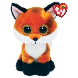 PELUCHE 23CM RENARD ORANGE MEADOW BEANIE BOO'S MEDIUM-LiloJouets-Morbihan-Bretagne