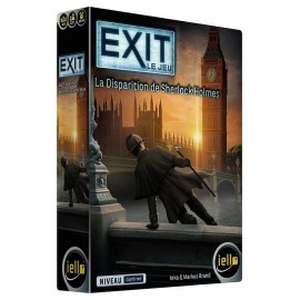 JEU EXIT DISPARITION DE SHERLOCK HOLMES - ESCAPE GAME NIVEAU CONFIRME-LiloJouets-Morbihan-Bretagne