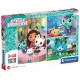 Puzzles gabby's dollhouse 3x48 pieces-lilojouets-morbihan-bretagne